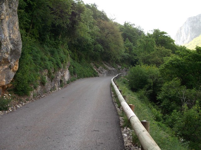 les gorges du Nan: direction Malleval