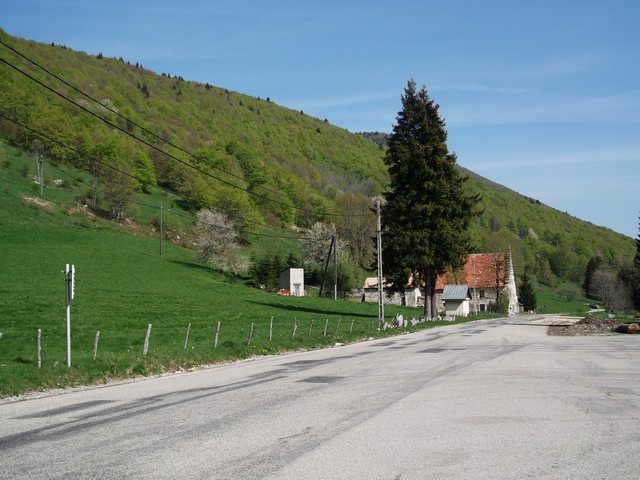 col de Romeyère: vers le Nord